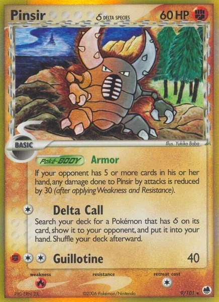 Pinsir card image