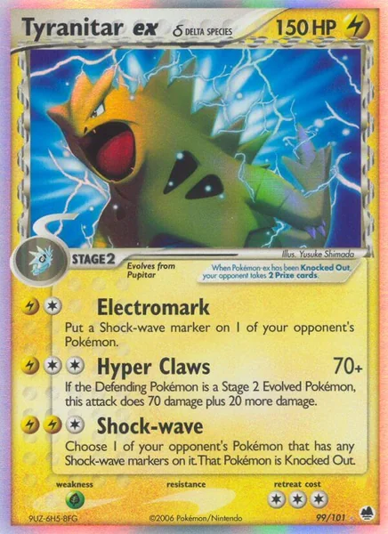 Tyranitar EX card image