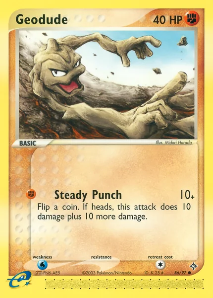 Geodude card image