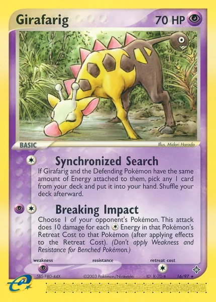 Girafarig card image