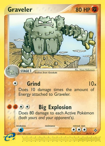 Graveler card image