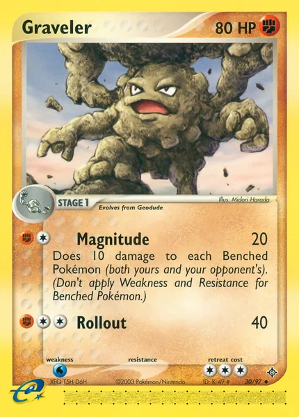 Graveler card image