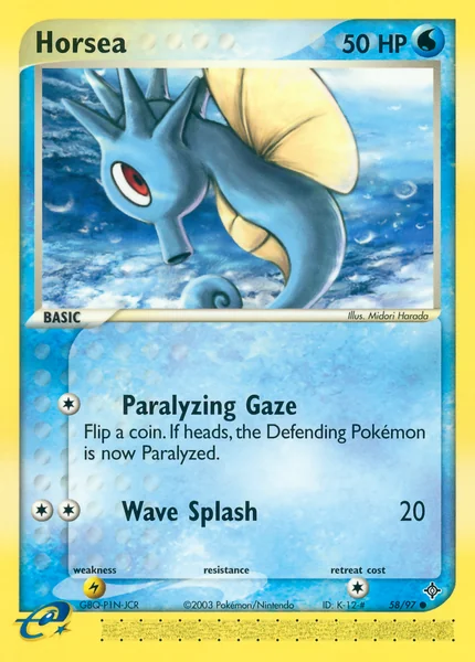 Horsea card image