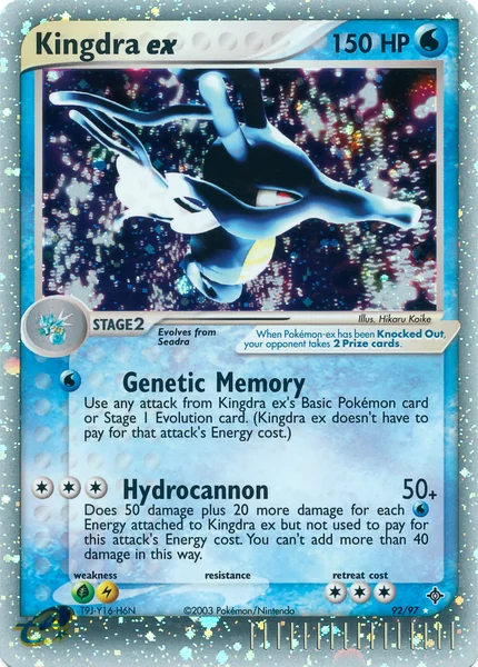 Kingdra EX card image