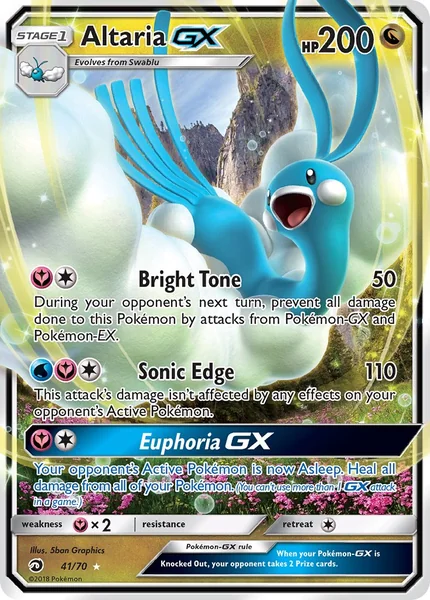 Altaria GX card image