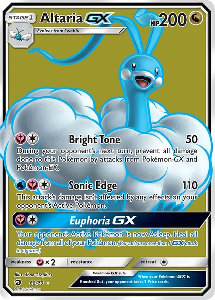Altaria GX card image