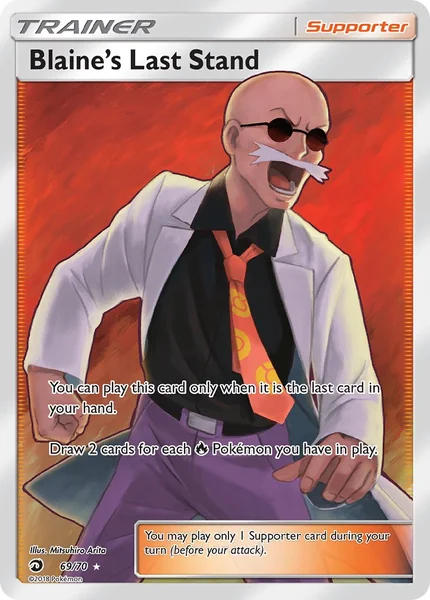 Blaine's Last Stand card image
