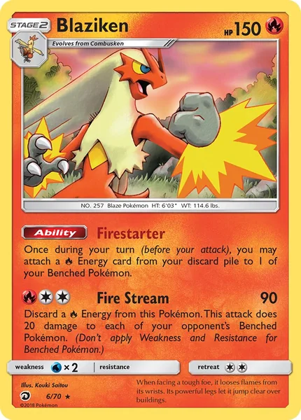 Blaziken card image