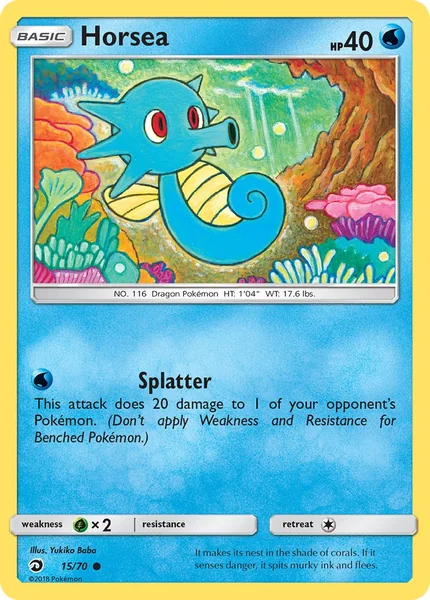 Horsea card image