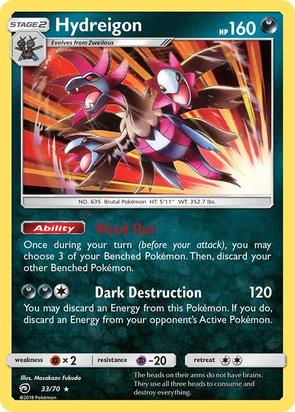 Hydreigon card image