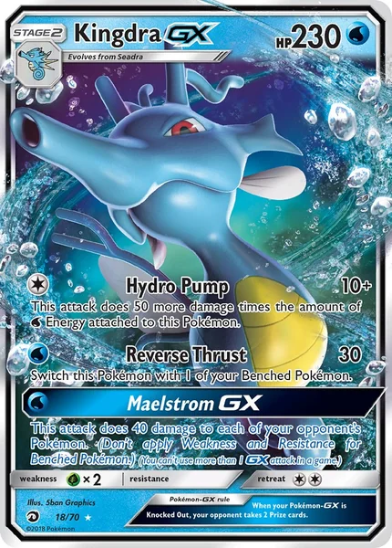 Kingdra GX card image