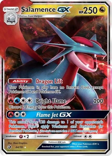 Salamence GX card image