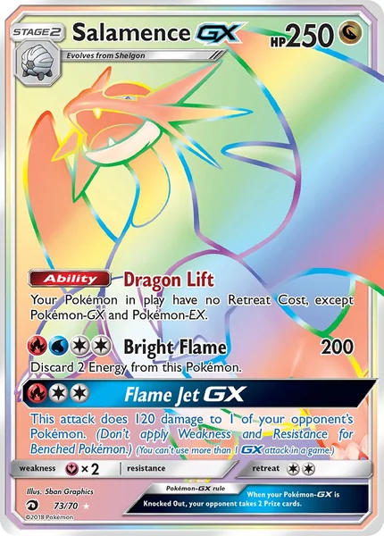 Salamence GX card image