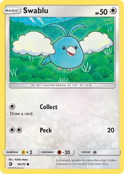 Swablu card image