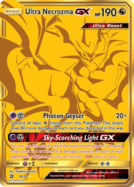 Ultra Necrozma GX card image