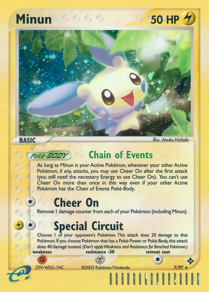 Minun card image