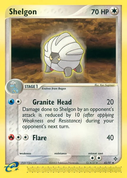 Shelgon card image