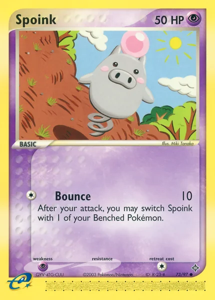 Spoink card image