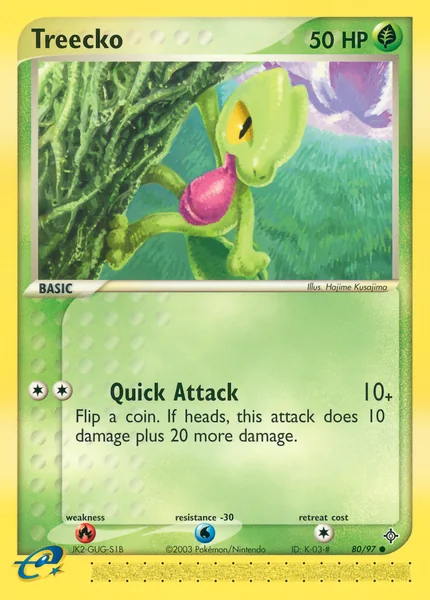 Treecko card image