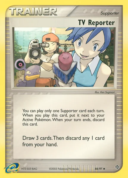 TV Reporter card image
