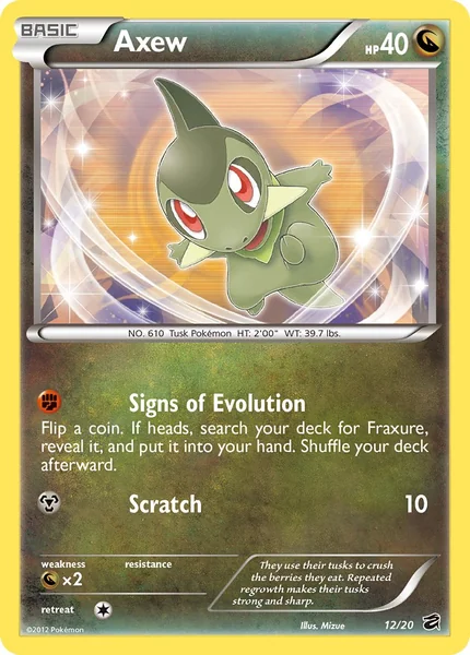 Axew card image