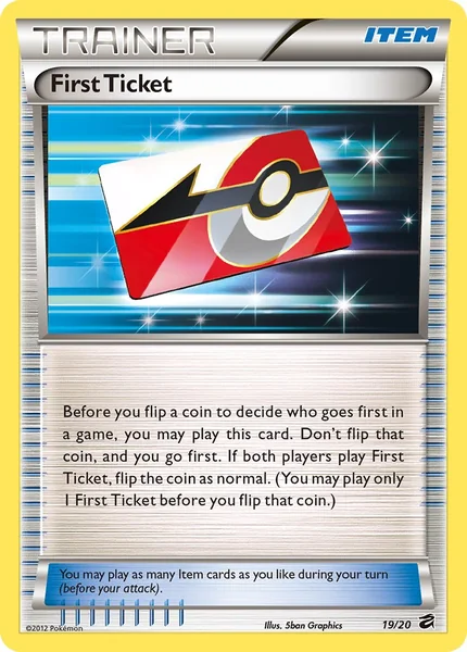 First Ticket card image
