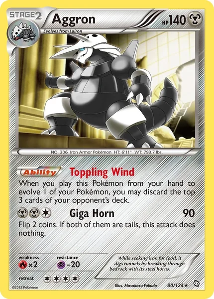 Aggron card image