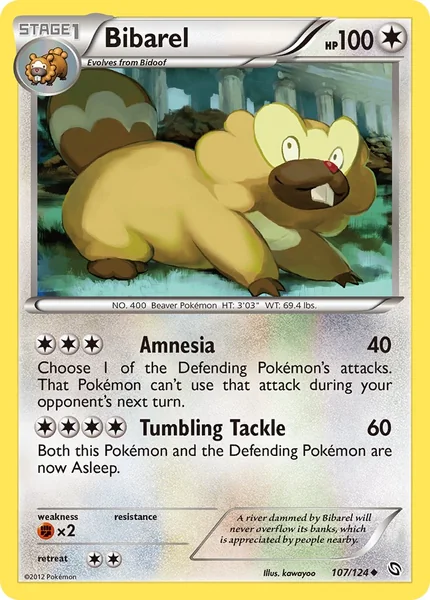 Bibarel card image