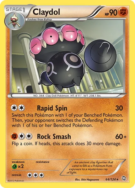Claydol card image