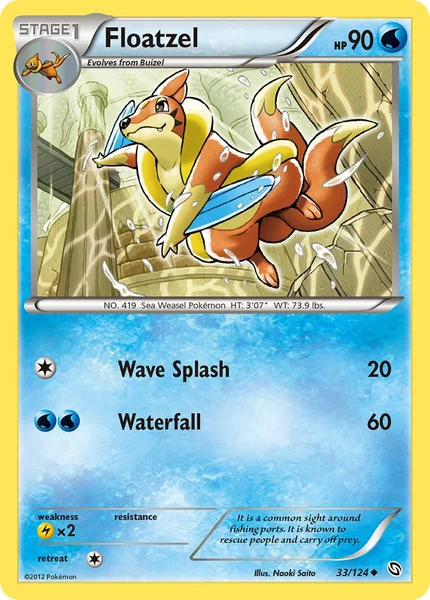 Floatzel card image