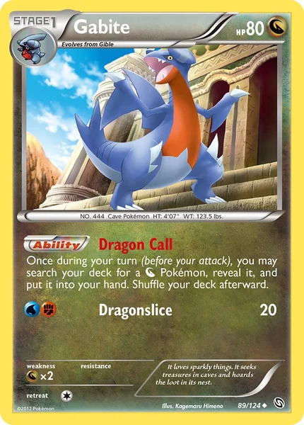 Gabite card image