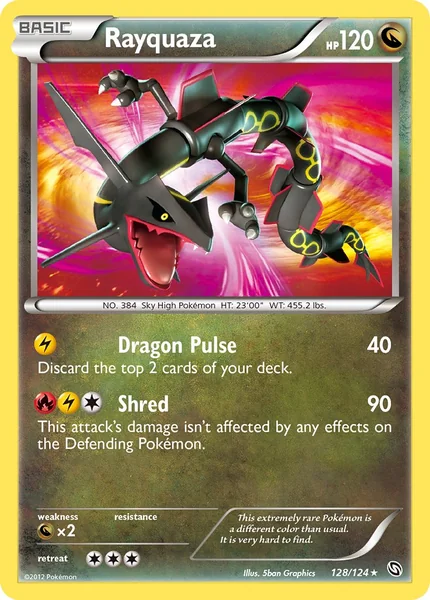 Rayquaza card image