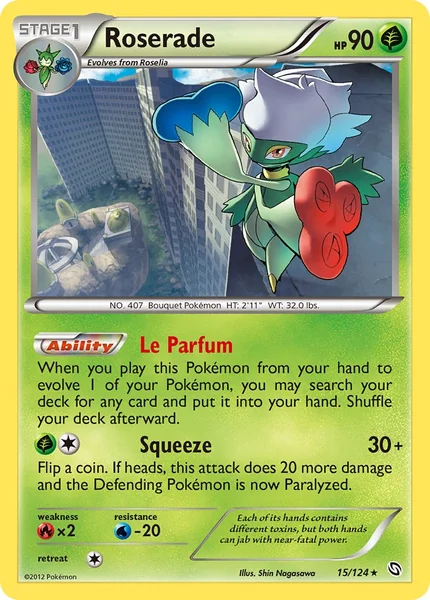 Roserade card image