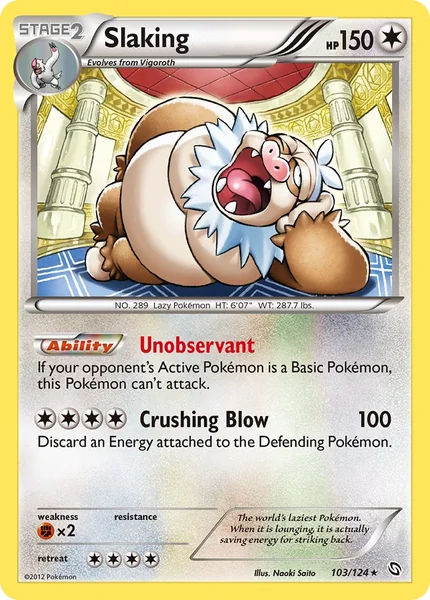 Slaking card image