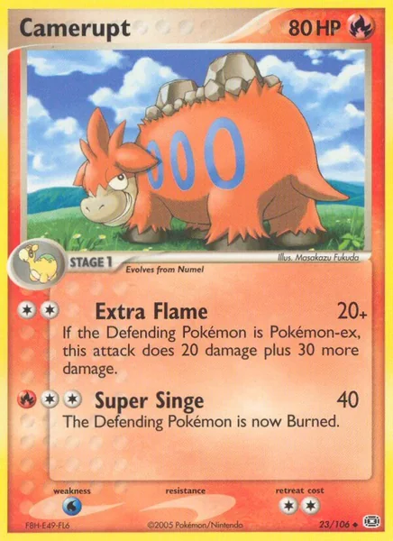 Camerupt card image