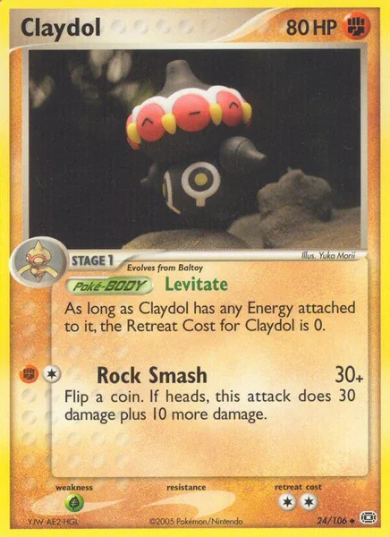 Claydol card image