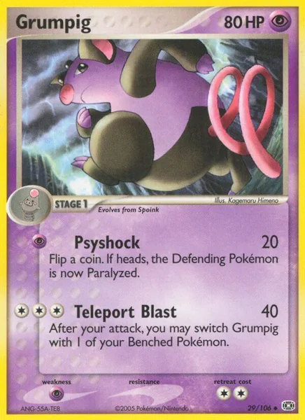 Grumpig card image