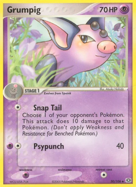 Grumpig card image