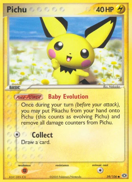 Pichu card image