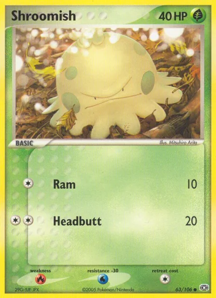 Shroomish card image