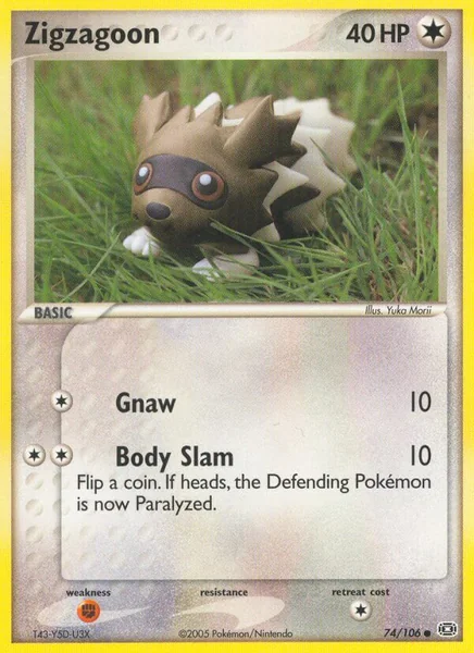 Zigzagoon card image