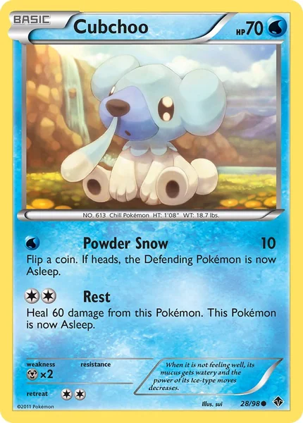 Cubchoo card image