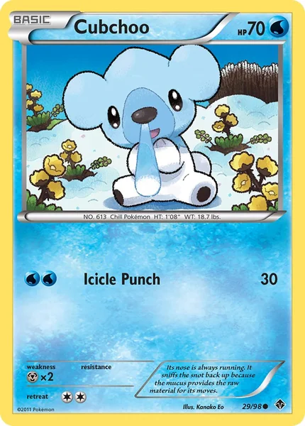 Cubchoo card image