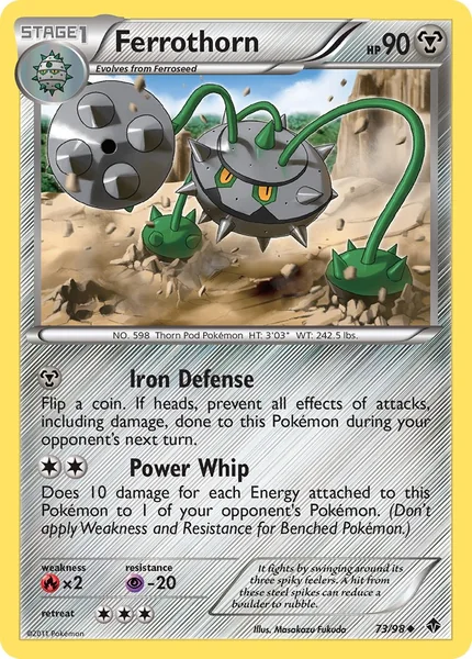 Ferrothorn card image