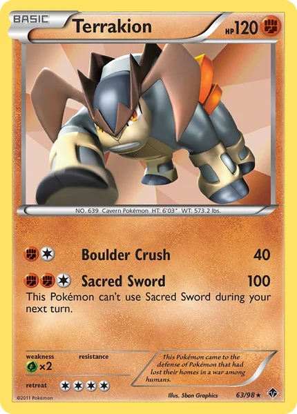 Terrakion card image