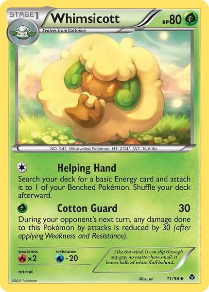 Whimsicott card image