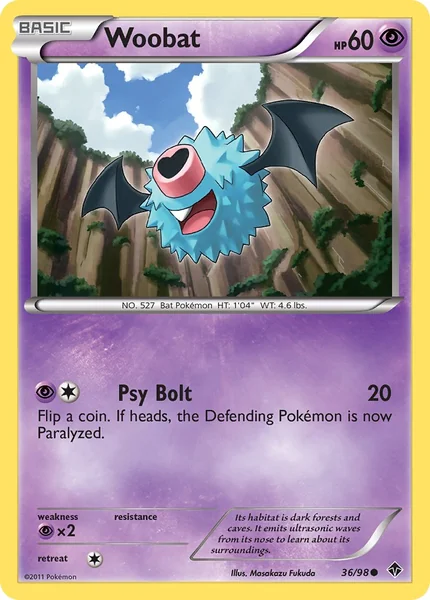 Woobat card image