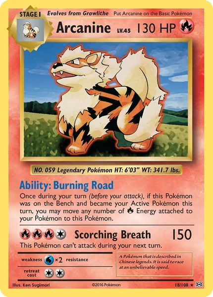 Arcanine card image