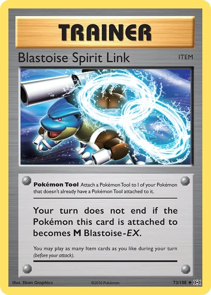 Blastoise Spirit Link card image