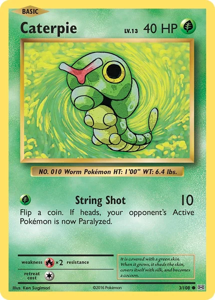 Caterpie card image